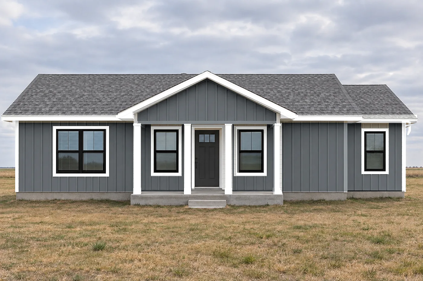 After: bungalow exterior