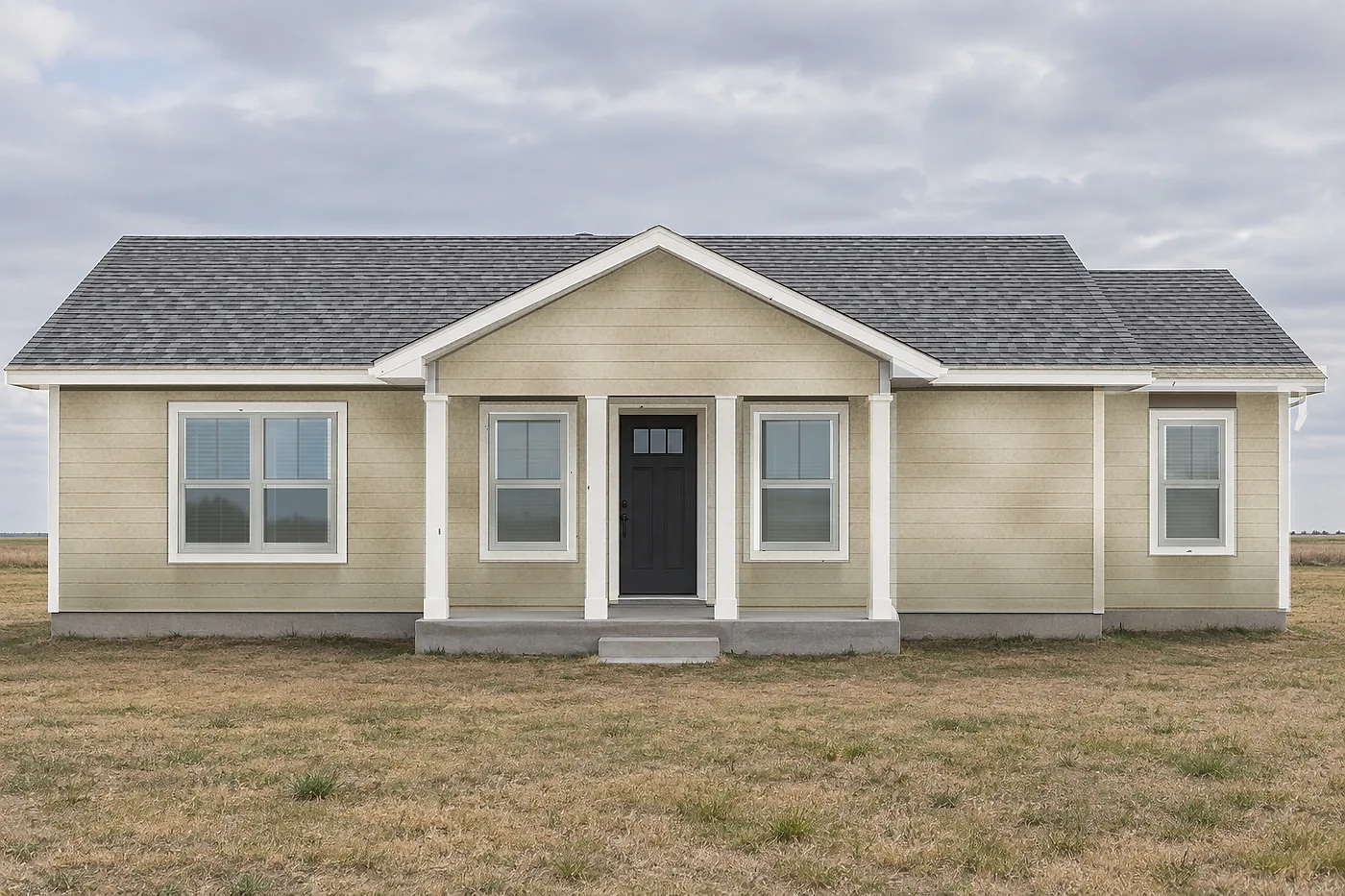 Before: bungalow exterior