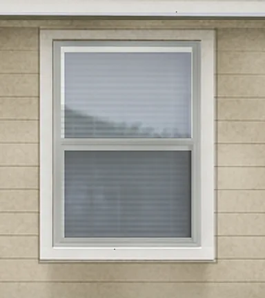 Before: window casing close-up